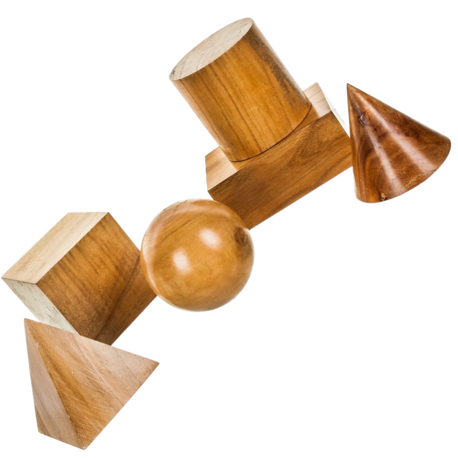 Geometrical Models, Large Scale - Set of 6