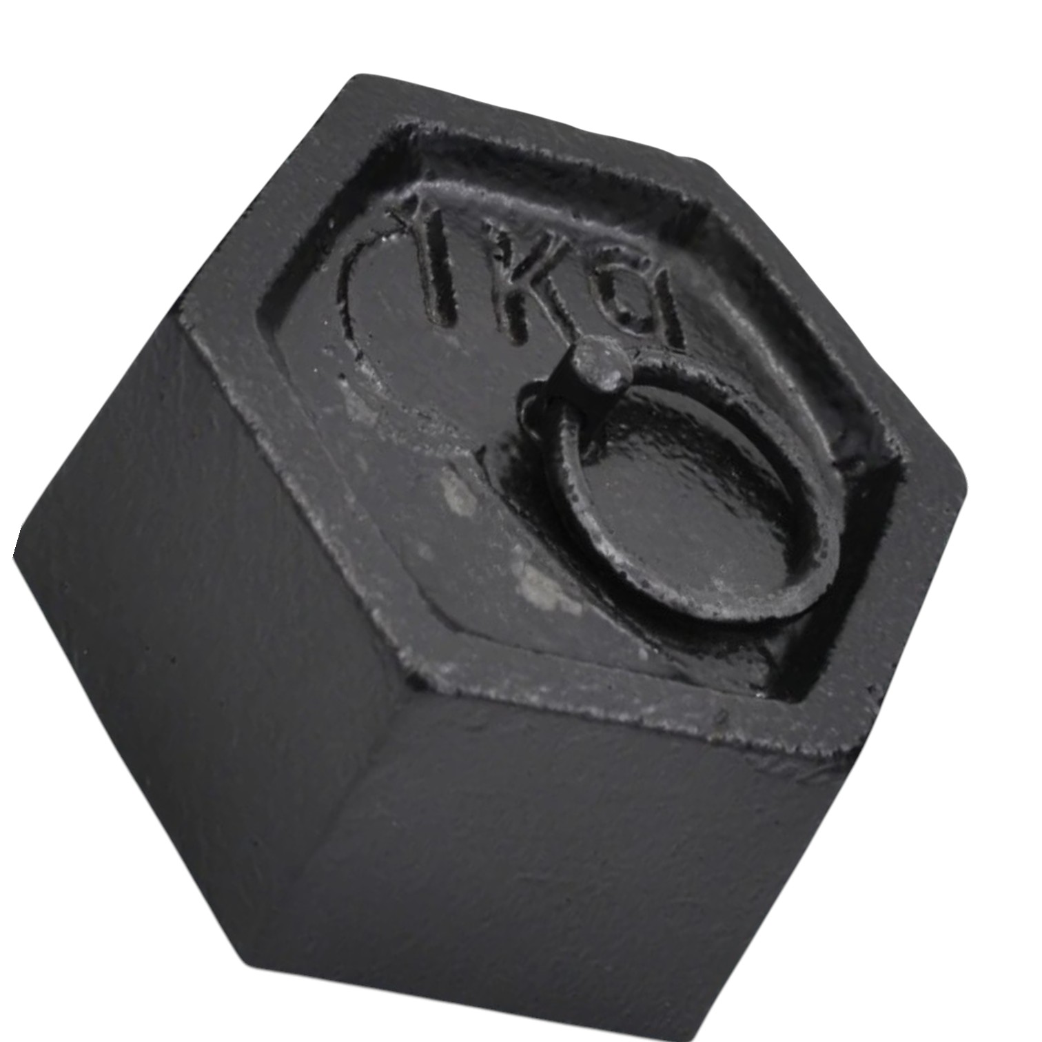 Iron Masses - Hexagonal with Lifting Ring - 1000g - ELabs