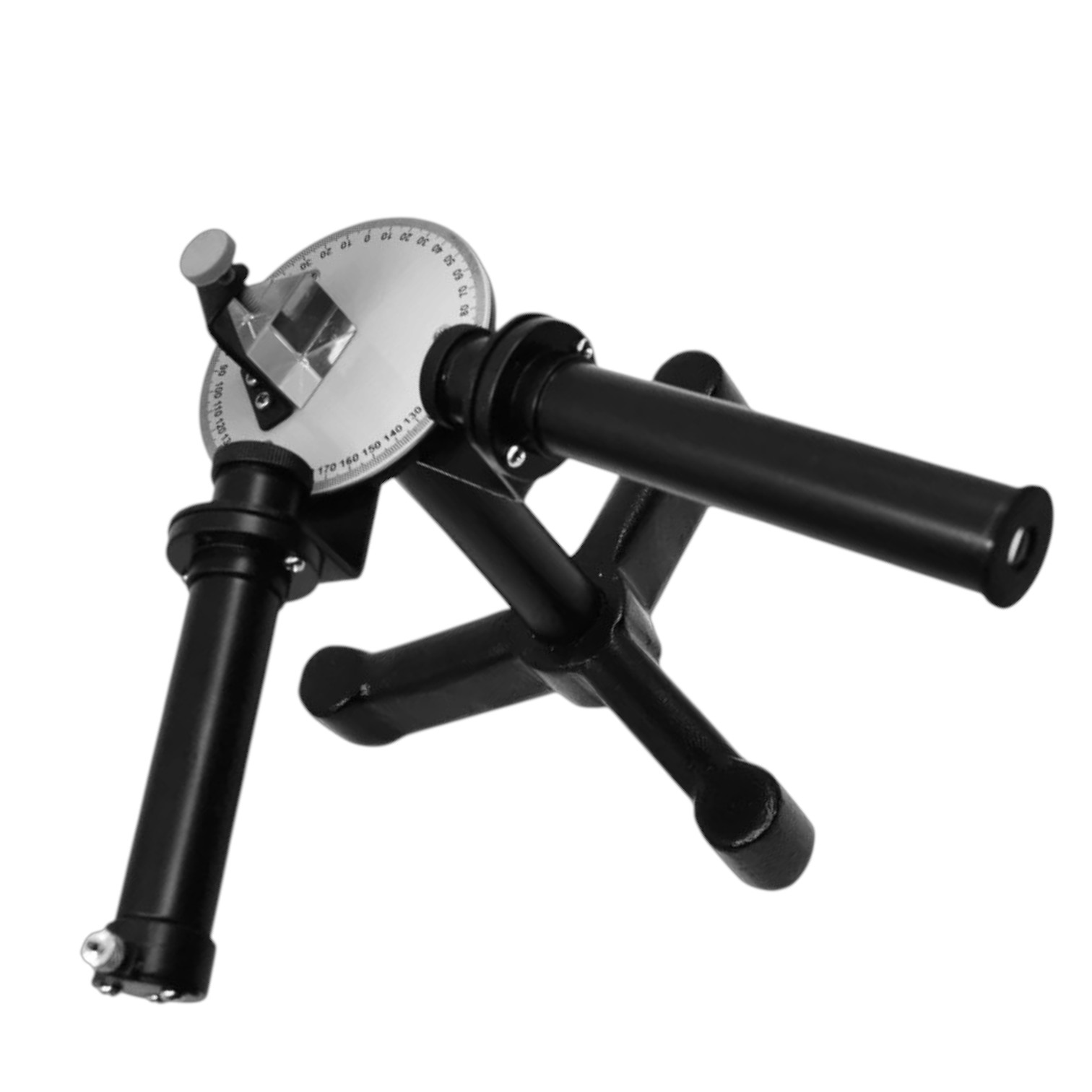 Spectrometer, Adjustable - For Optical Studies and Light Physics - Includes 25mm x 25mm Prism, Sturdy Metal Base - ELabs