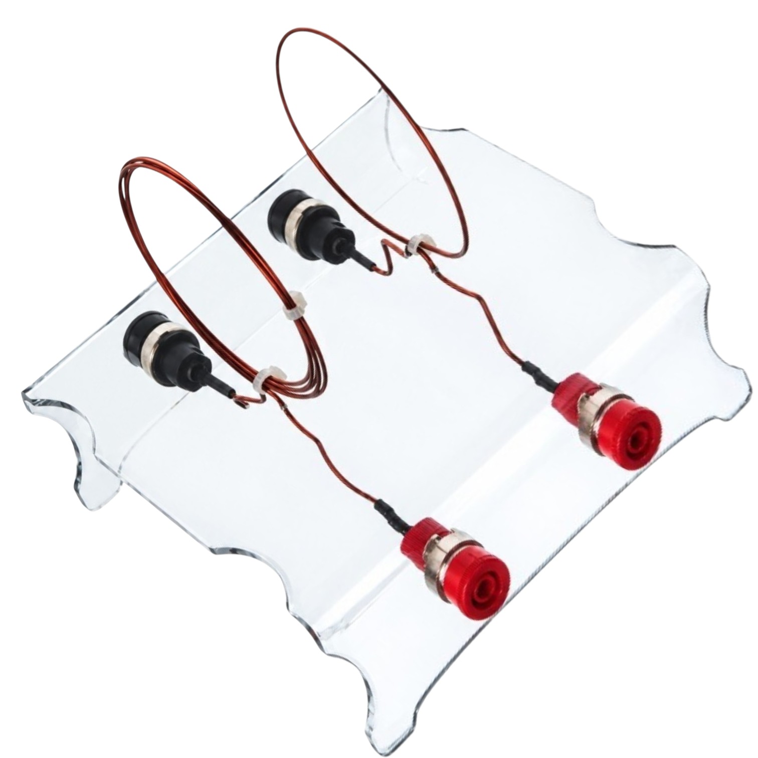 Magnetic Field Demo. Vertical Coils