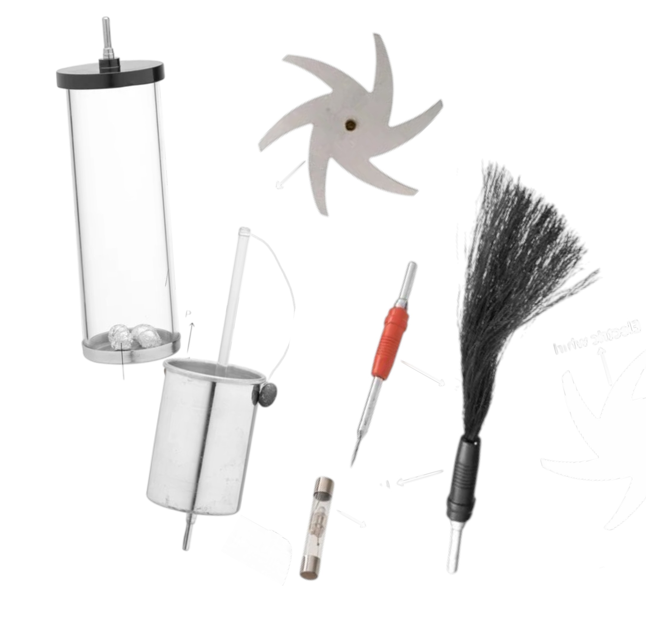 Accessory Pack for ELabs Van de Graaff