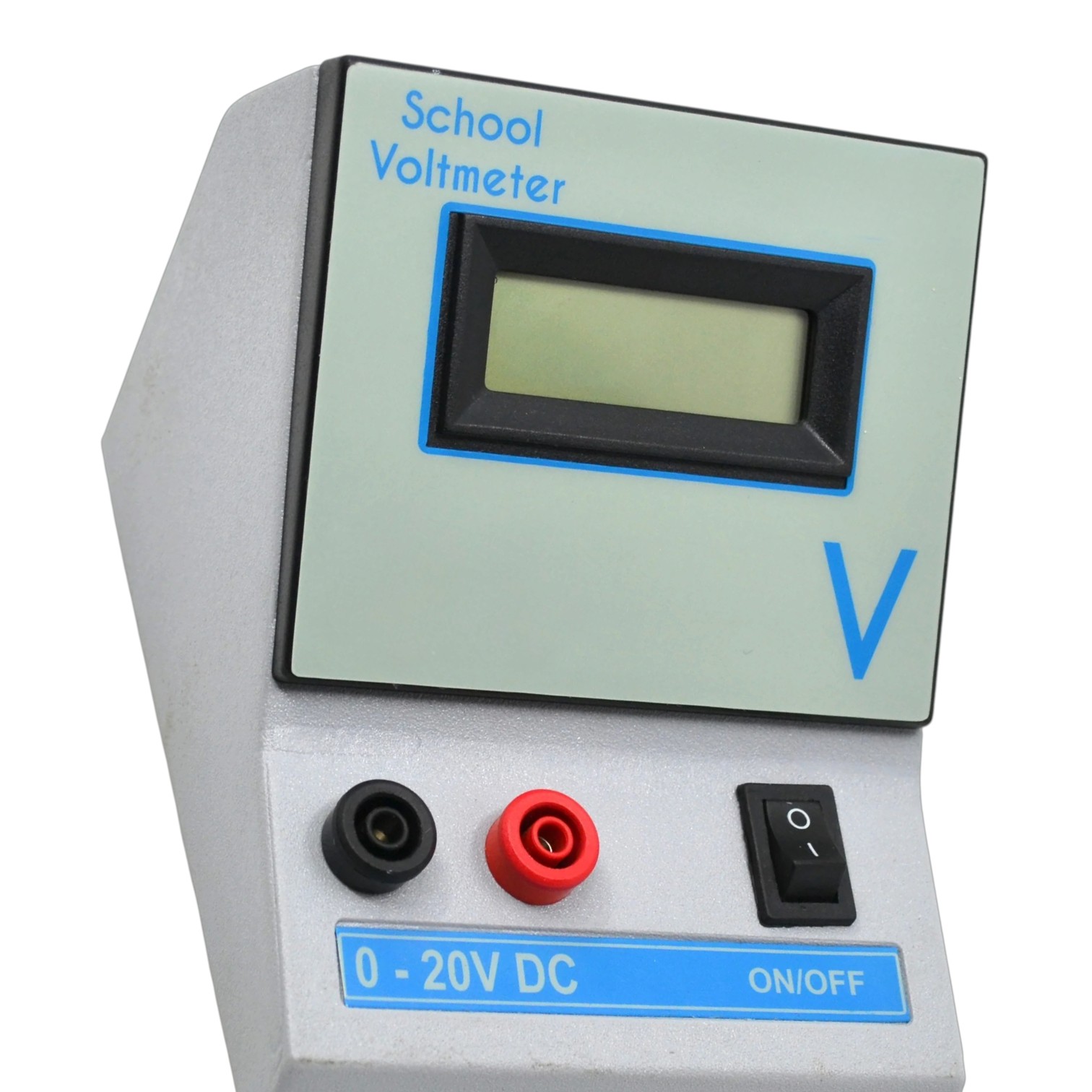 Digital Voltmeter, 0 -20V DC, Accuracy +1 Digit, Portable, Large LCD Display - ELabs